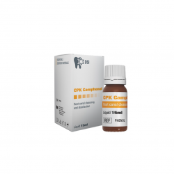 DSI Camphenol Phenol Plus gotowy do użycia roztwór do dezynfekcji kanałów korzeniowych z dexametasonem i thymolem.
