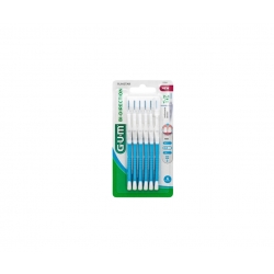 Sunstar GUM Bi Direction Szczoteczki międzyzębowe niebieskie 6szt.
