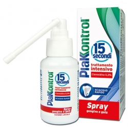 Plakkontrol 15 SEKUND spray do płukania jamy ustnej do miejscowego zastosowania