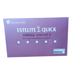 Tokuyama Estelite Sigma Quick Syringe Intro Kit II - materiał rekonstrukcyjny na bazie żywicy.