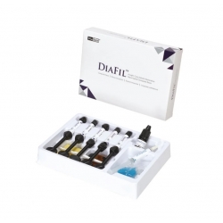 DiaDent DiaFil Starter Kit - światłoutwardzalna, estetyczna, nanohybrydowa żywica kompozytowa