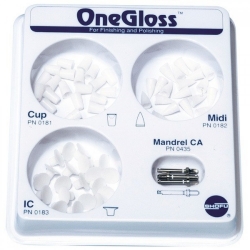 Shofu OneGloss zestaw gumek do wykańczania i polerowania