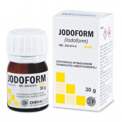 Chema Jodoform 30g - surowiec używany do leczenia kanałowego