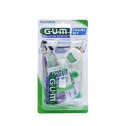 Sunstar GUM Travel Kit zestaw podróżny do higieny jamy ustnej