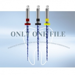 Denco Only One File Blue pilniki endodontyczne aktywacja cieplna NiTi 25mm