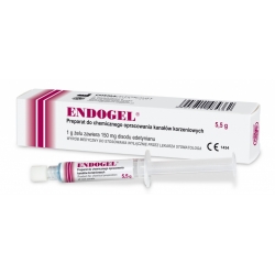 Endogel to preparat stomatologiczny do chemicznego opracowywania kanałów korzeniowych