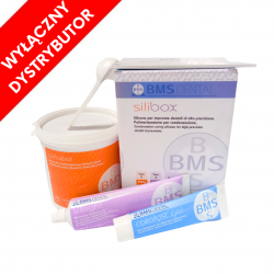 Bms Dental Silibox zestaw Silibest  900ml + Sililight  140ml + Catalyst Gel 60ml