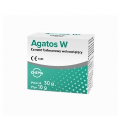 Cement wolnowiążący Chema Agatos W zielony