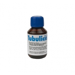 Tubulicid Blue - preparat do dezynfekcji ścian ubytku i powierzchni zęba po preparacji pod koronę