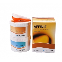 COLTENE Affinis Putty Soft masa wyciskowa - baza + katalizator 2x300ml + akcesoria